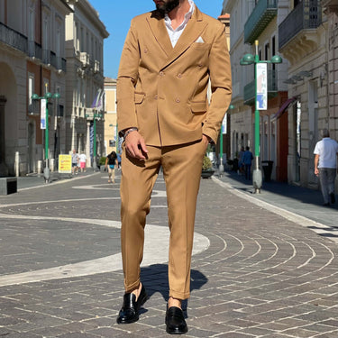 Abito doppiopetto beige biscotto - FLAG STORE